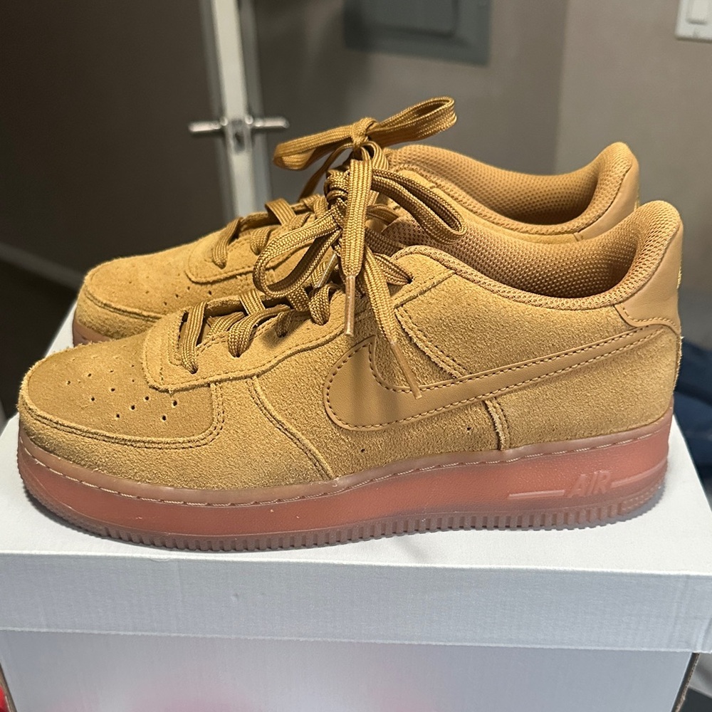 Kids Air Force 1’s  Suede Sneakers